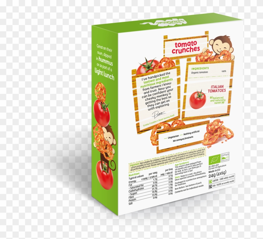 Little Freddie Organic Apple Crunches With Cinnamon Clipart