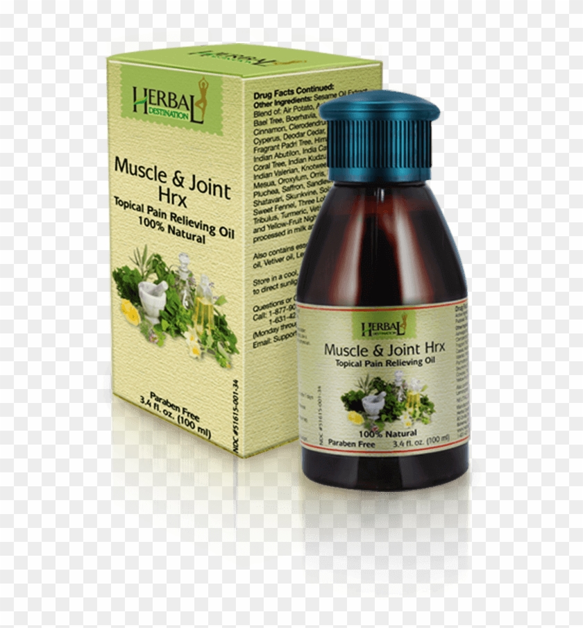 Muscles & Joints Oil-min - Ayurveda For Cluster Headache Clipart #403066