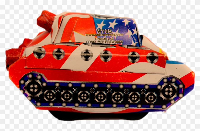 Mr W Fireworks Compare - Tank Clipart #403311