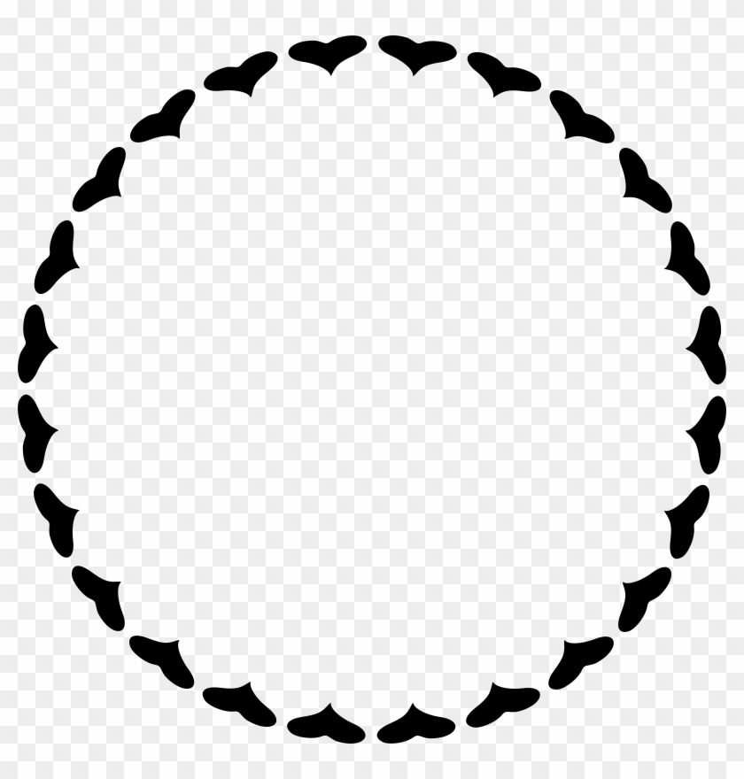 Clip Arts Related To - Circle Elegant Border Png Transparent Png #403400