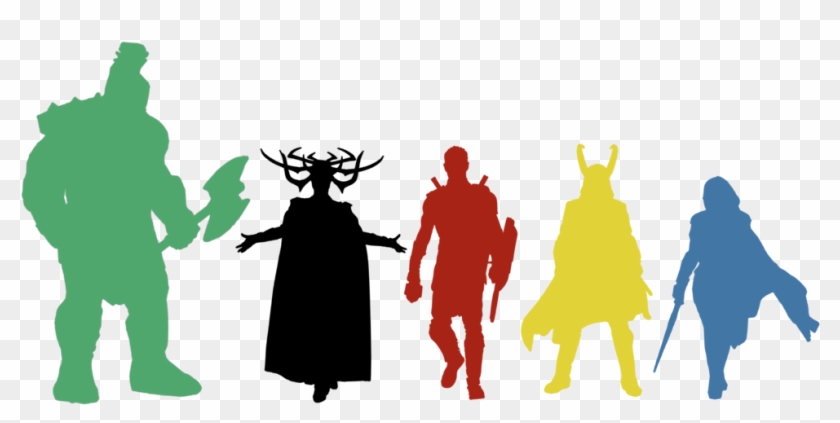 Thor Svg Silhouette Graphic Library Stock - Thor Ragnarok Loki Silhouette Clipart