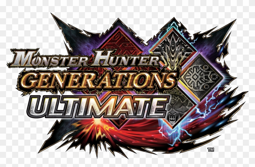 Monster Hunter Generations Ultimate Arrives This August - Monster Hunter Generations Ultimate Logo Clipart #403721