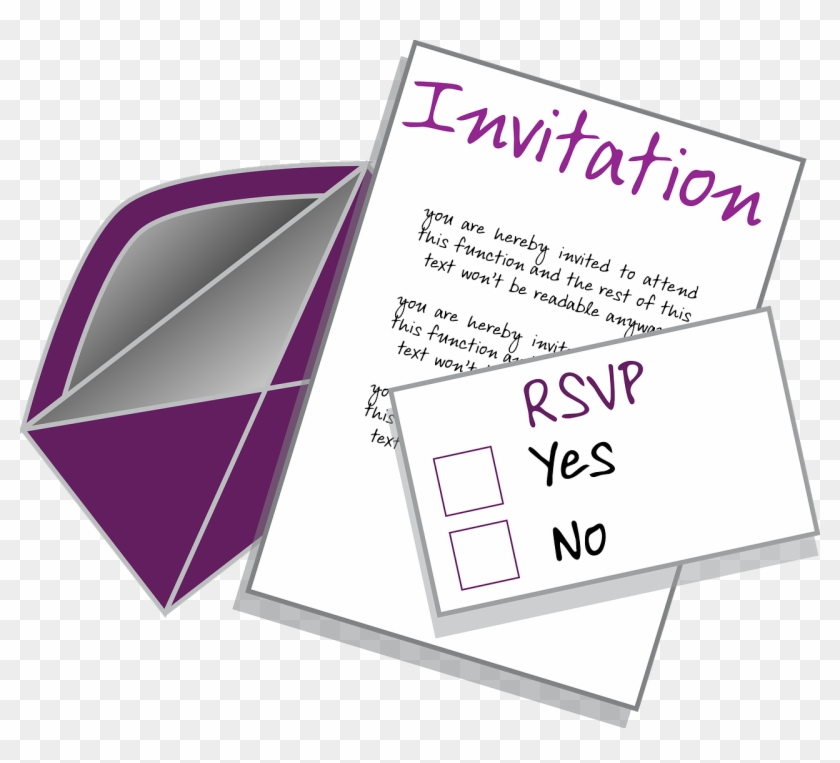 Kids The Choice About What To Do With God's Invitation - Invitation Clipart - Png Download