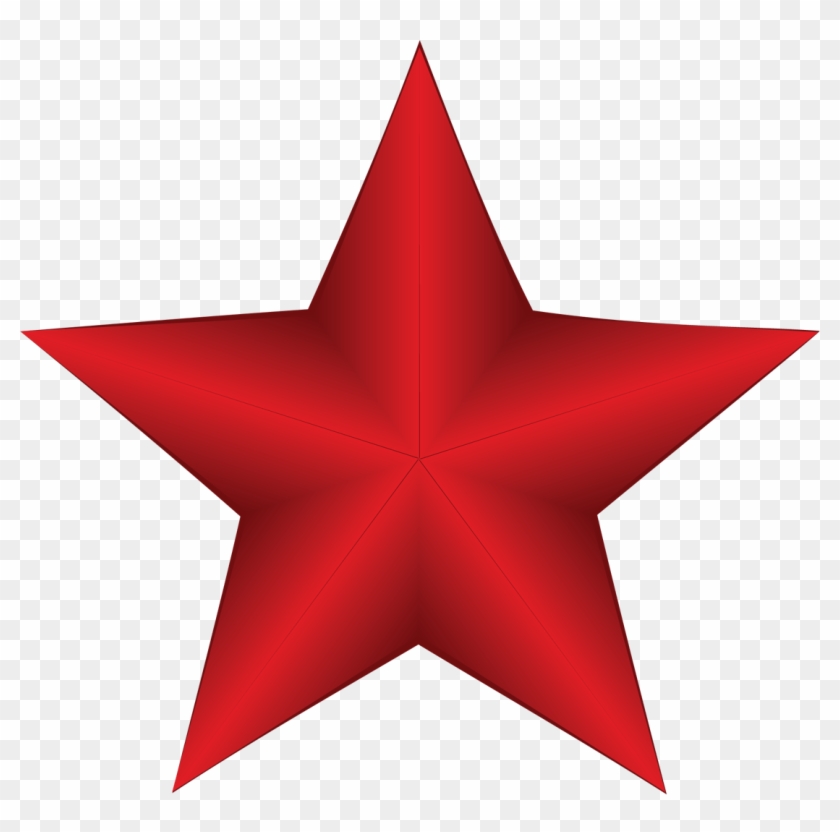 Red Star Png - Red Star Transparent Background Clipart #403912