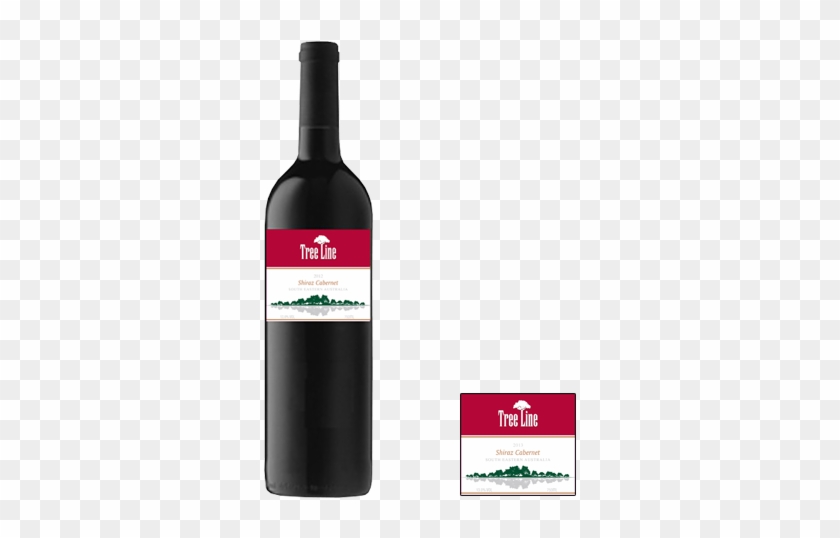 Tree Line Shiraz Cabernet Clipart