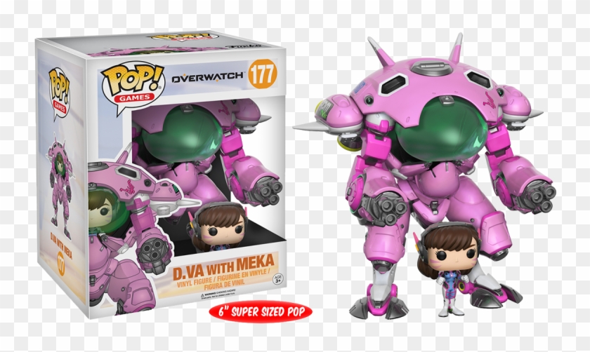 Doomfist - D - Va - D Va With Meka Funko Pop Clipart #404934