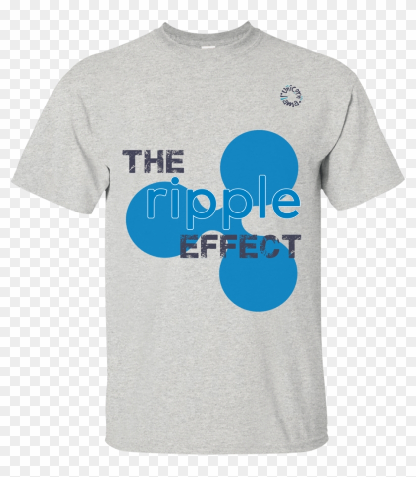Crypto T-shirt Funny The Ripple Effect , Png Download Clipart #405410