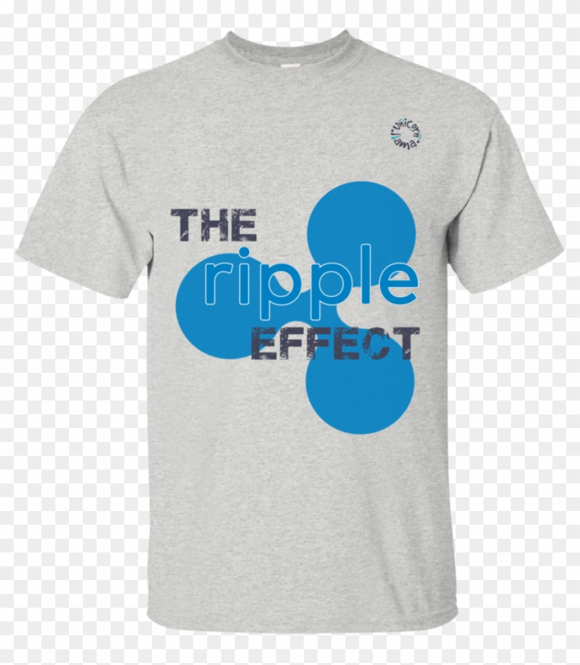 Crypto T-shirt Funny The Ripple Effect , Png Download Clipart