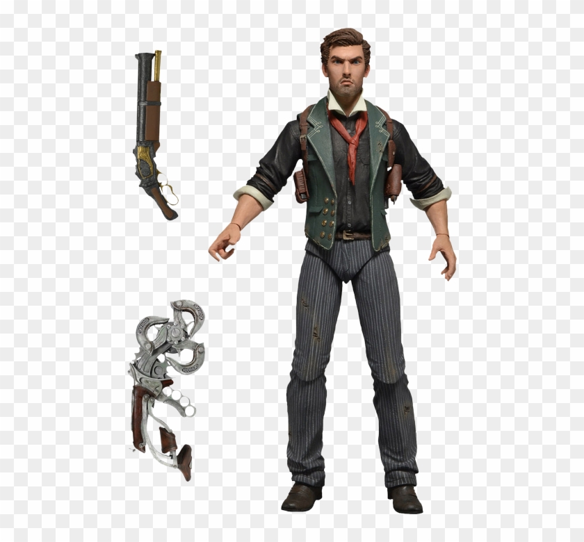 Details About Bioshock Infinite - Bioshock Infinite Booker Dewitt Figure Clipart #405686