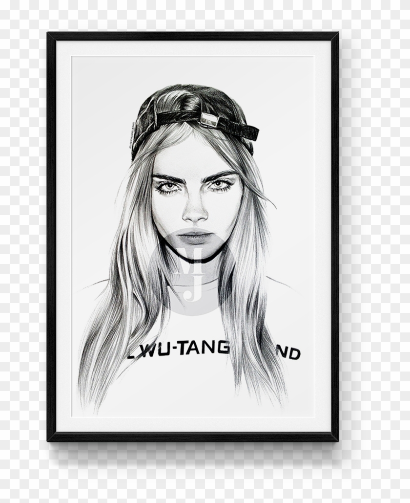 Cara Delevingne - Paper Towns Margo Drawing Clipart #406070