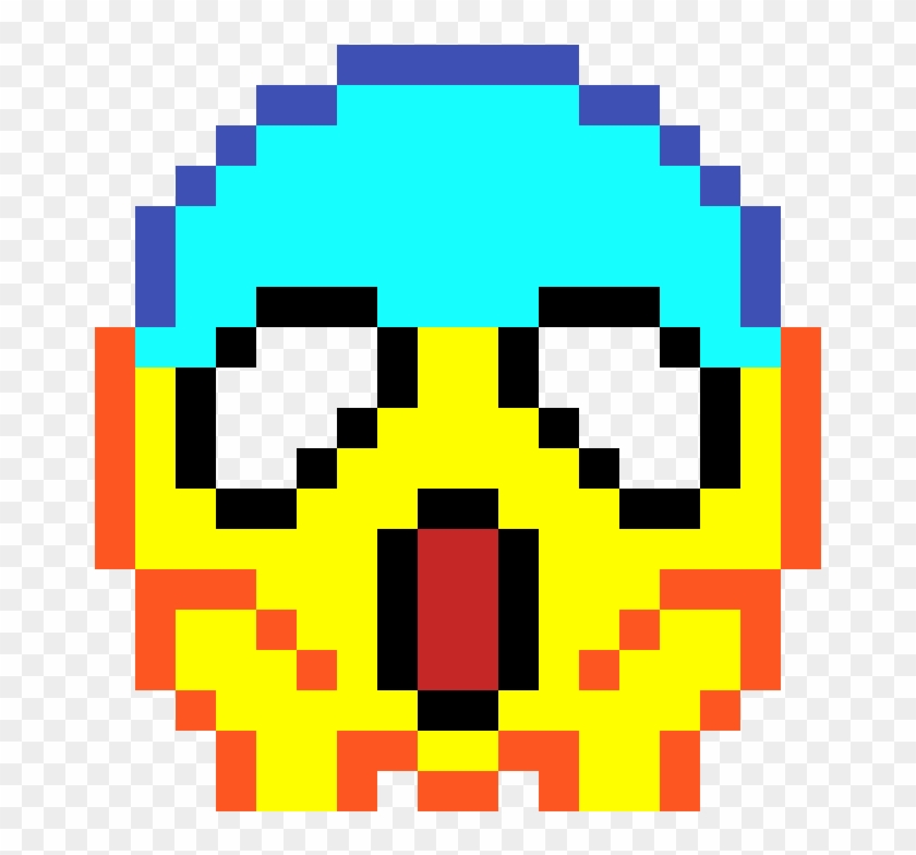 Shock Emoji-ading's Pixel Arts - Pixel Art Emoji Clipart