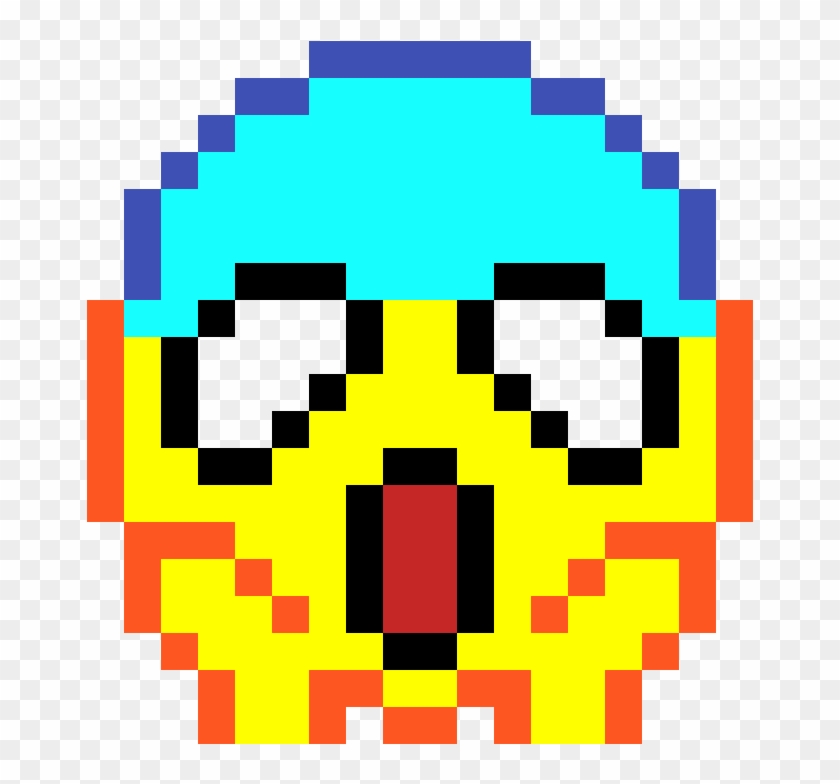 Shock Emoji-ading's Pixel Arts - Pixel Art Emoji Clipart