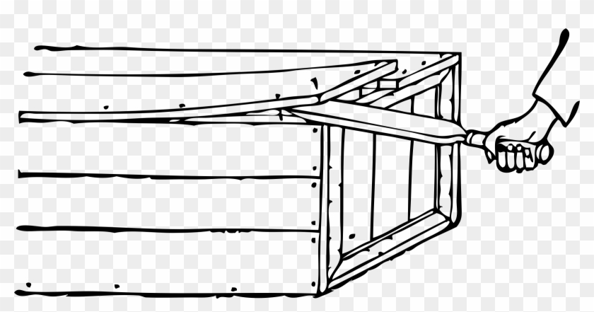 This Free Icons Png Design Of Prying Open Crate Clipart