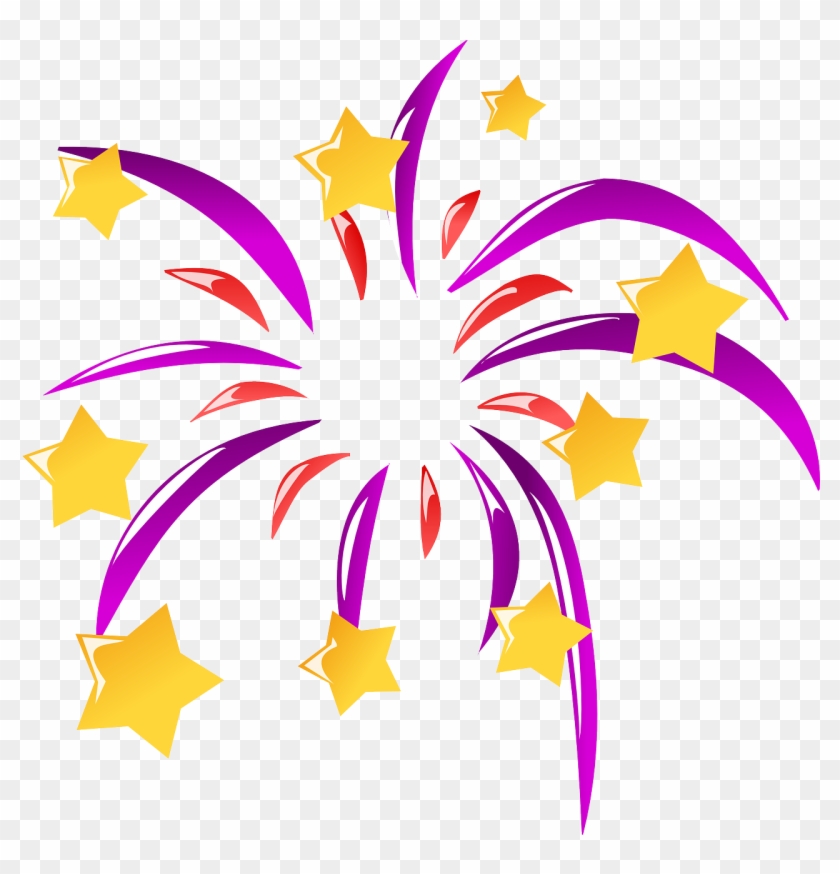 Animation Animated Download Free Commercial - Fireworks Cartoon Clipart #406984