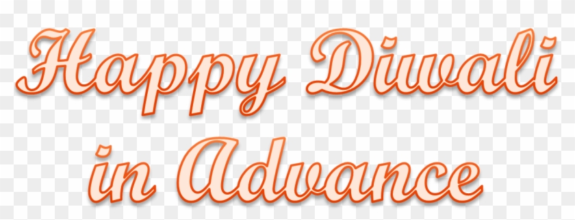 Happy Diwali In Advance Free Png Image - Mis Quince (miss Xv) Clipart