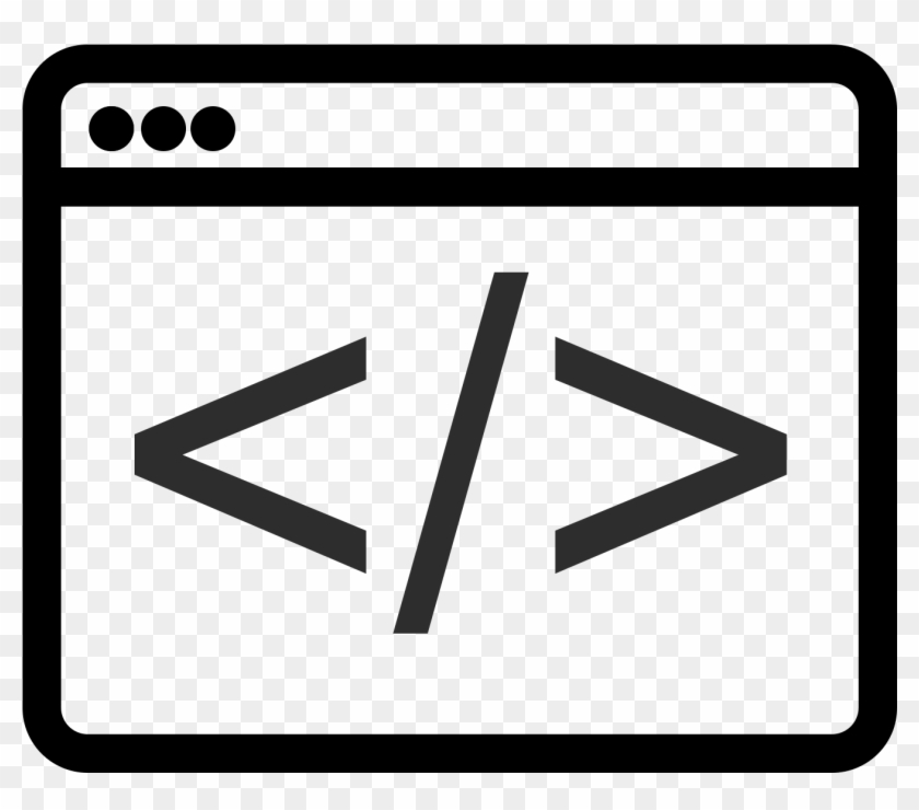 Code Icon Png Free - Programming Platform Icons Clipart