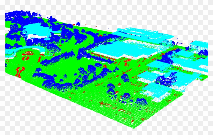 2 Point Cloud Data Involved In The 2019 Data Fusion - Graphic Design Clipart