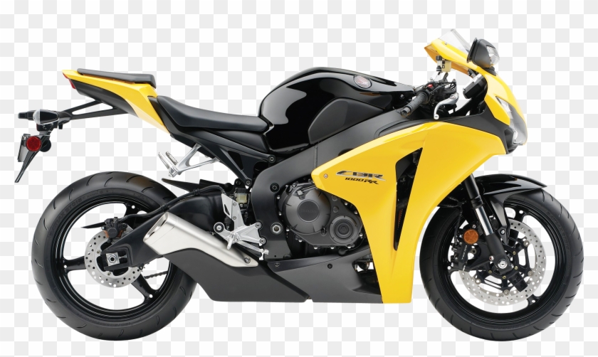 Honda Cbr 1000rr Yellow Motorcycle Bike Png Image - Honda Cbr 1000 Rr Clipart #407537
