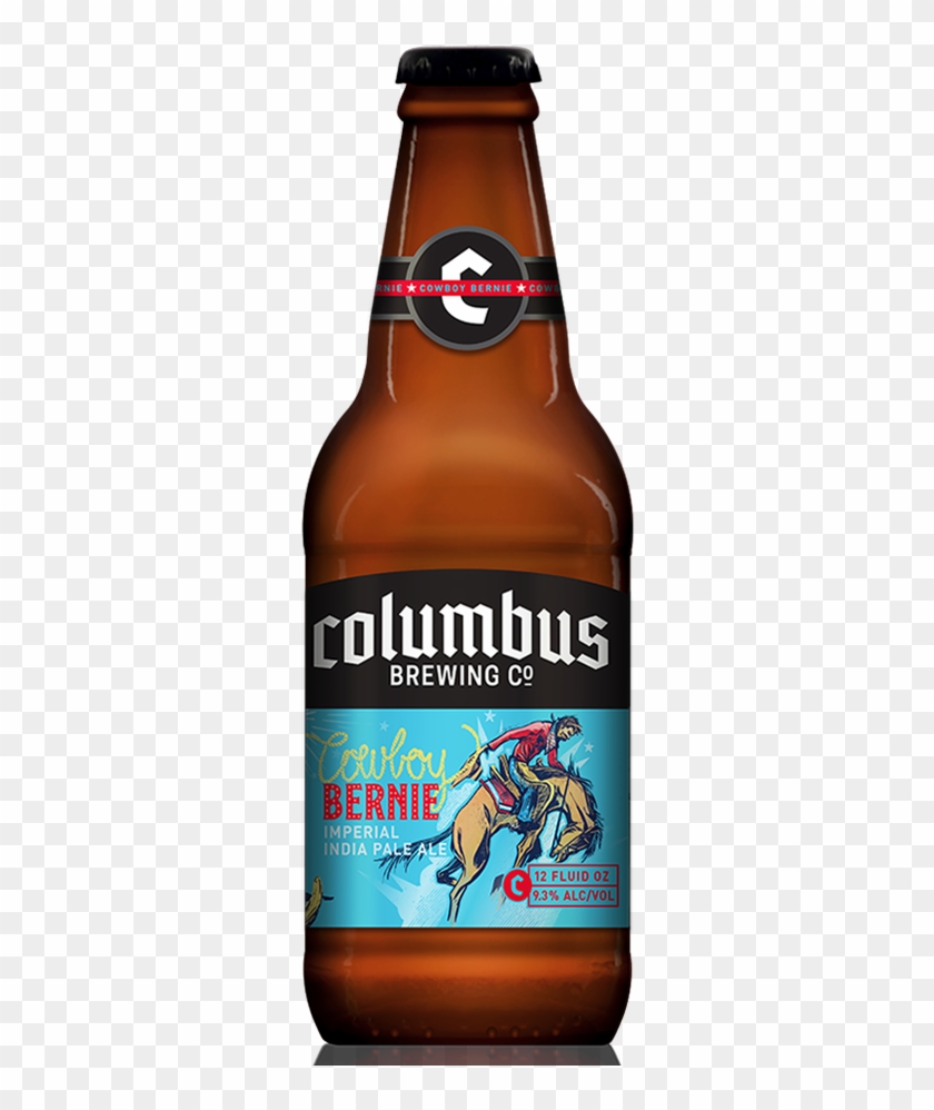 Cbc Cowboy Bernie Bottle - Columbus Brewing Insane Wanderer Clipart #407741