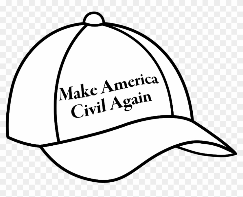 Civil Again Hat - Baseball Cap Clipart