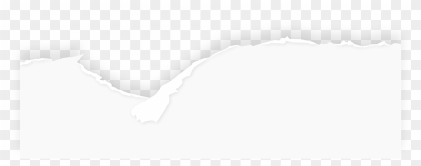 3584 X 1309 66 - Torn Paper Vector Png Clipart