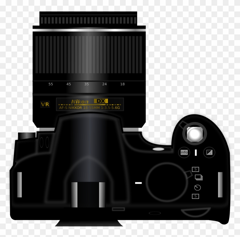 Photography Clipart - Camera Clip Art Top - Png Download #408258