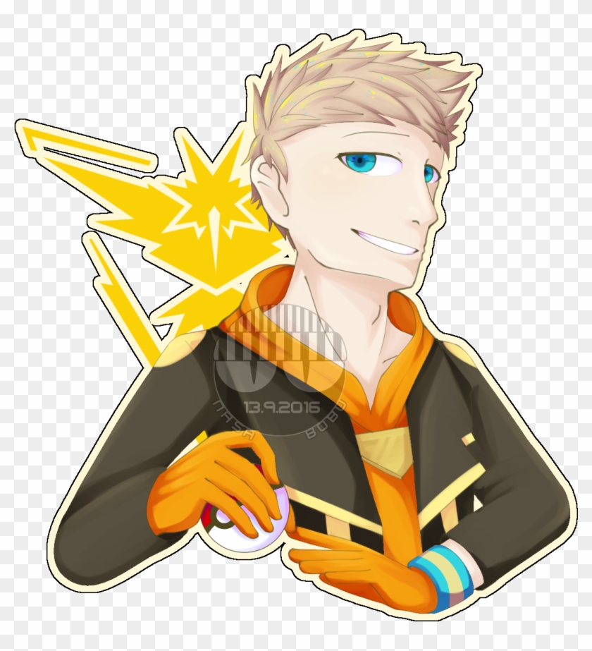 Mod Sponge Team Instinct Pokemon Go Pokemon Team Instinct - Cartoon Clipart #408471