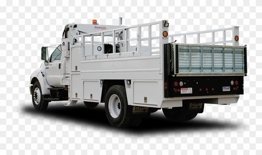 Stellar Industries - Big Tire Service Truck Clipart #408673