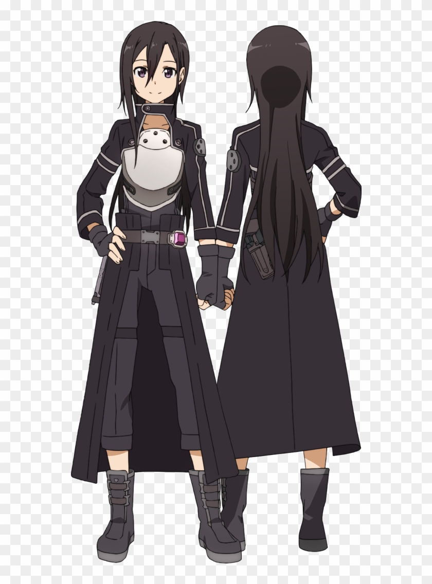 Sao Kirito Long Hair Clipart