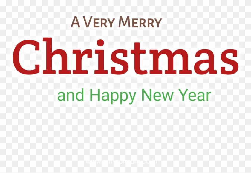 Merry Christmas Text Png, Merry Christmas Text/font, - Orange Clipart
