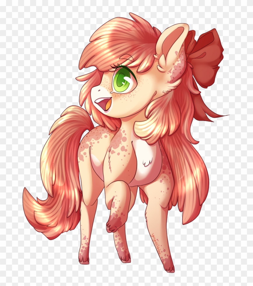 Artist Yuyusunshine Bow Chibi Earth Pony Female Hair - Cartoon Clipart