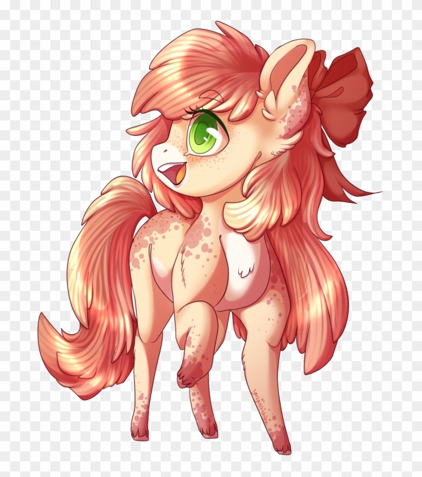 Artist Yuyusunshine Bow Chibi Earth Pony Female Hair - Cartoon Clipart #409410