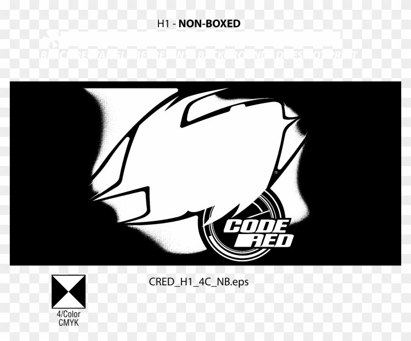 Mountain Dew Code Red Logo Black And White - Poster Clipart