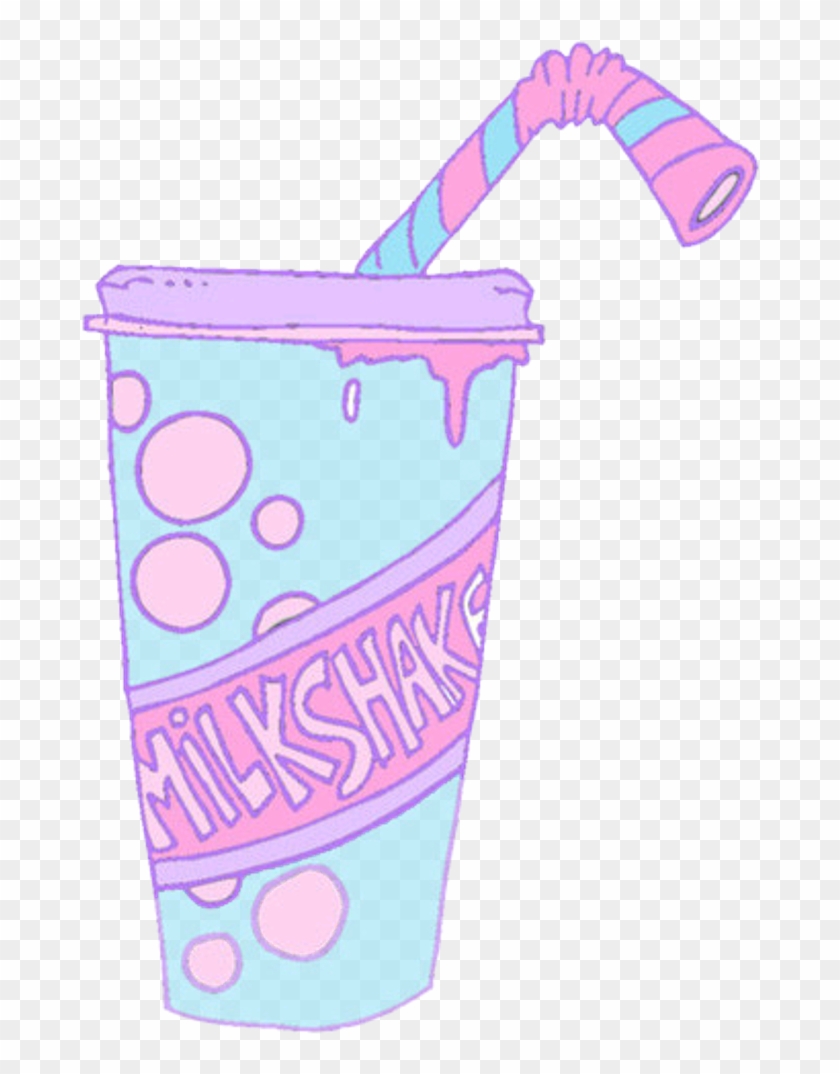 Milkshake Sticker - Milkshake Pastel Png Clipart #409741