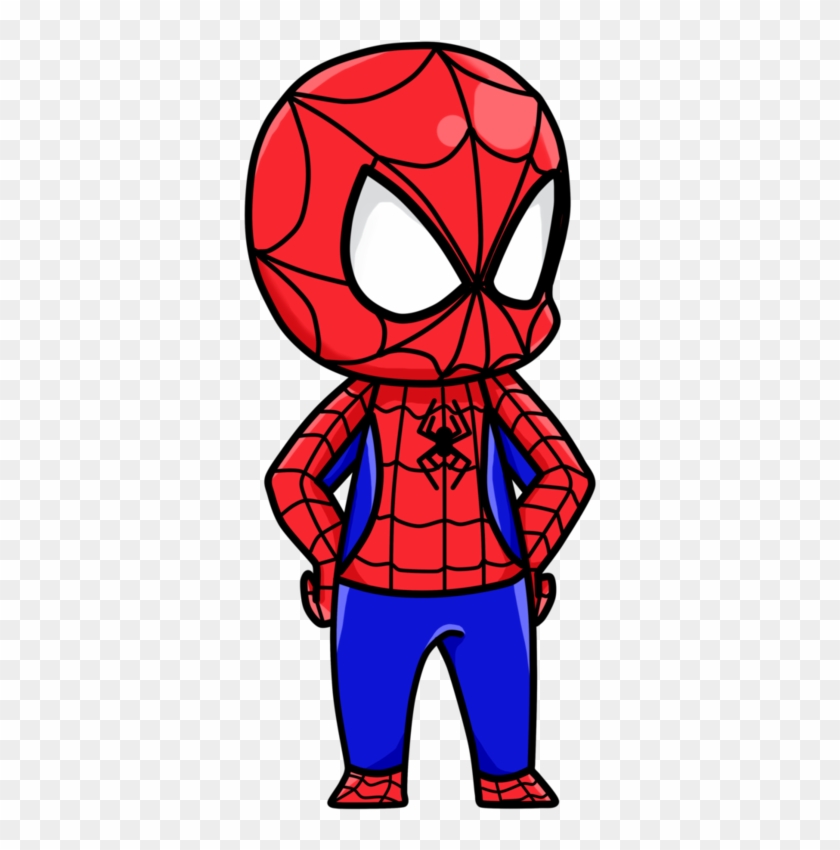 Chibi Spiderman Png - Chibi Spidey Png Clipart #409847