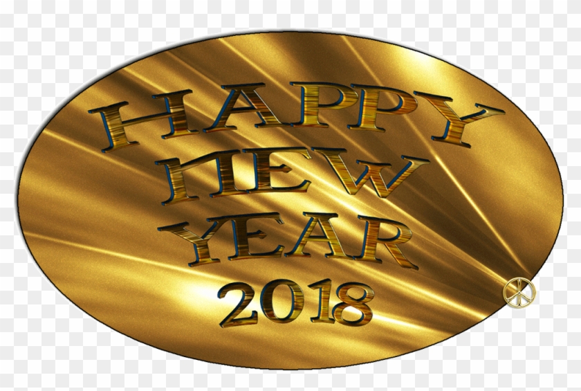 The Year Has Gone - Fundo Dourado Clipart #409870