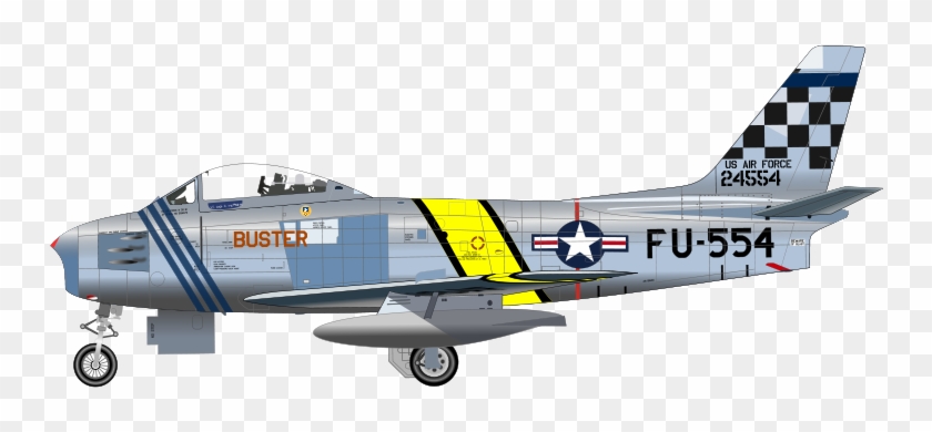 800 X 429 2 - F 86 Sabre Drawing Clipart #409912