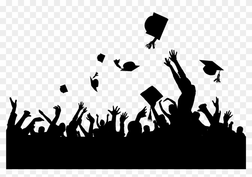 Clipart Royalty Free Graduation Ceremony Clip Art - Graduation Party Vector Png Transparent Png