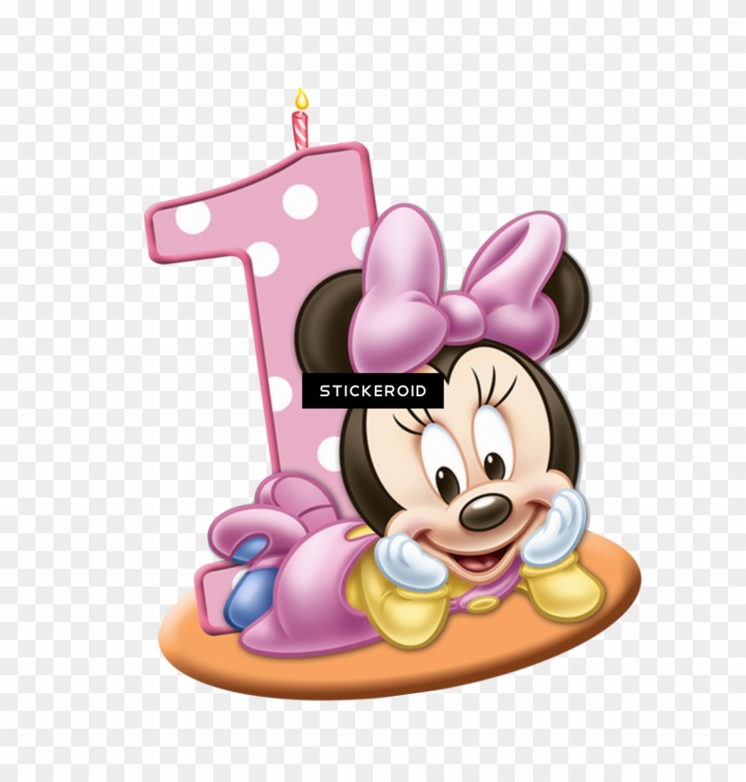 Minnie Mouse 1 Png - Baby Minnie Mouse 1st Clipart #4000017