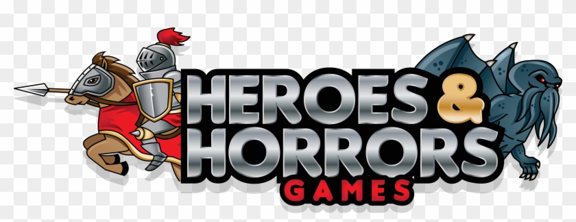 Heroes & Horrors Games Logo - Illustration Clipart #4000073