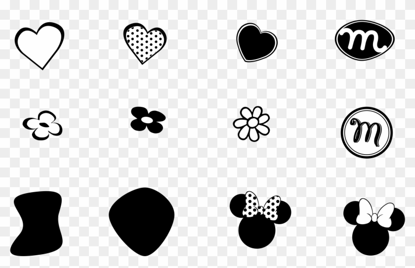 Minnie Mouse Logo Png Transparent - Logo De Mini Mouse Clipart