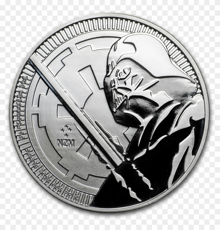 Buy 2018 Niue 1 Oz Silver $2 Star Wars - Darth Vader Silver Coin Clipart