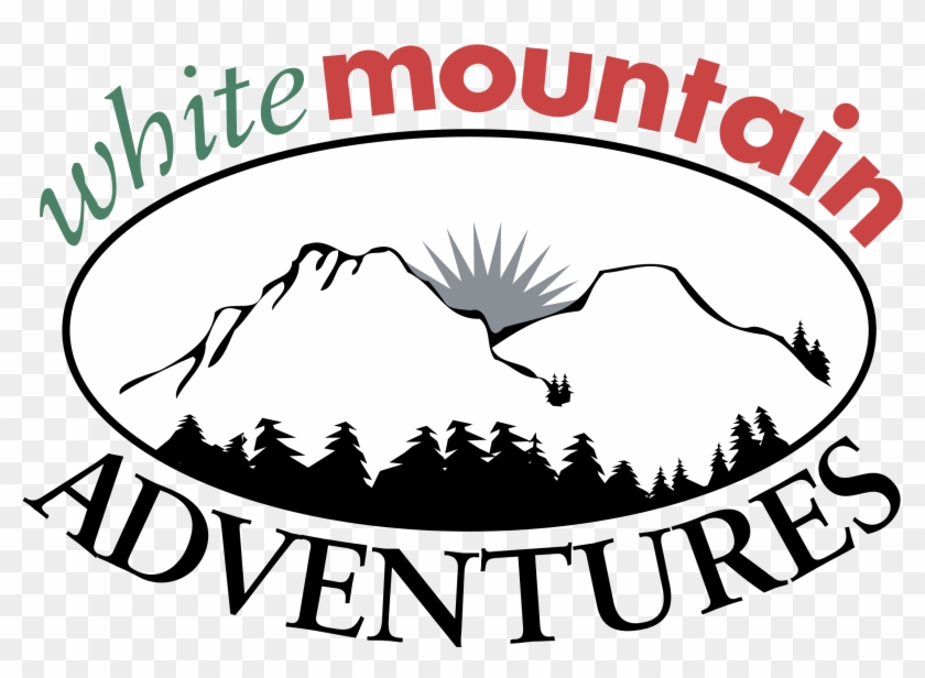 White Mountain Adventures Logo Png Transparent - Mountain Vector Clipart #4000294