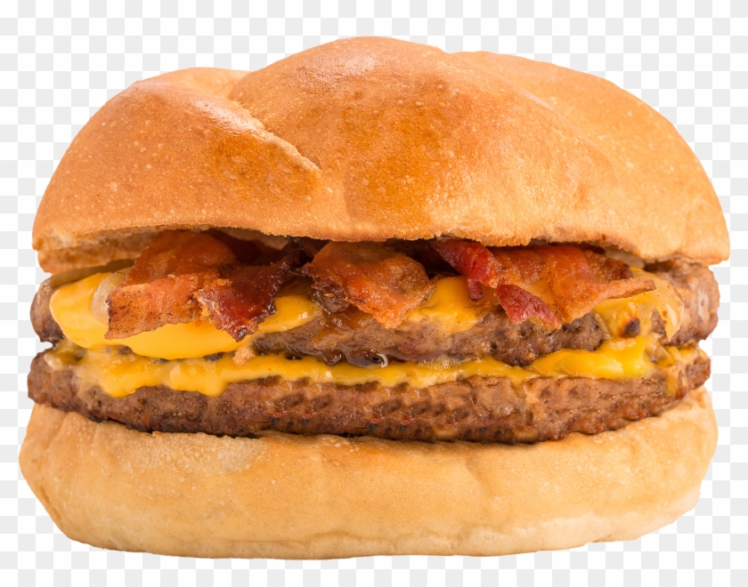 Double Bacon Cheeseburgernb - Cheeseburger Clipart #4000297