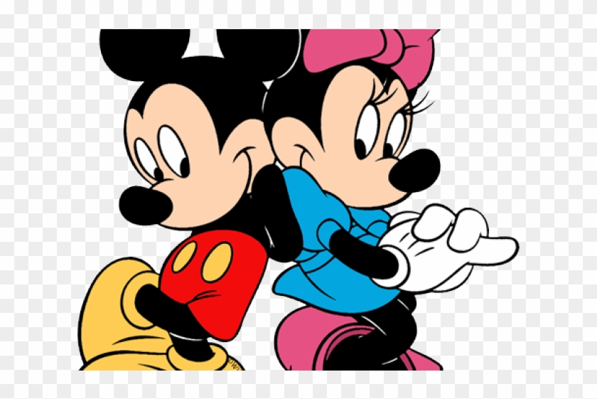 Mickey And Minnie Png Clipart #4000325