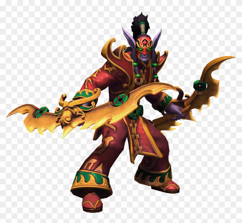 Illidan Lunar Skin 1 - Illustration Clipart