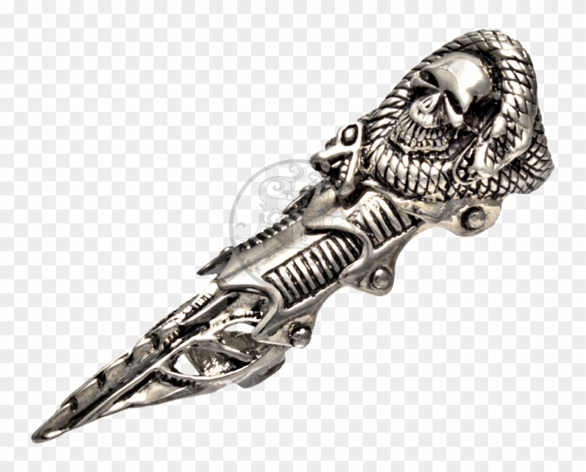 Armor Ring / Gothic Knuckle Ring - Cannon Clipart #4000353