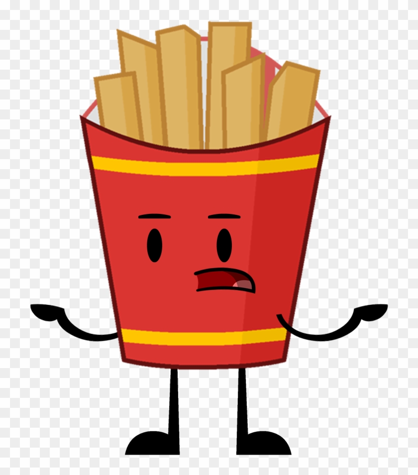 Fries Clipart Fry Box - Bfdi Fries - Png Download