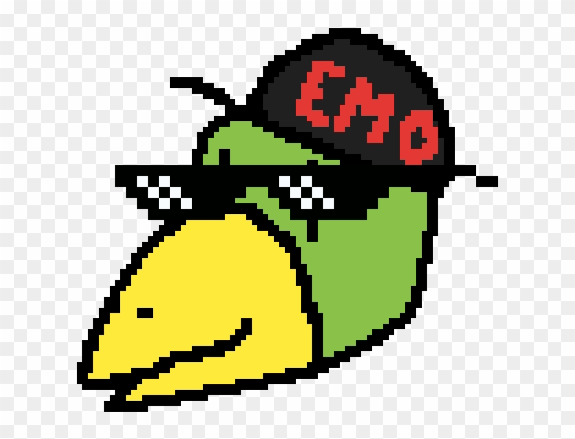 Emo Mlg Birdo - Voodooheads Tv Clipart #4000429
