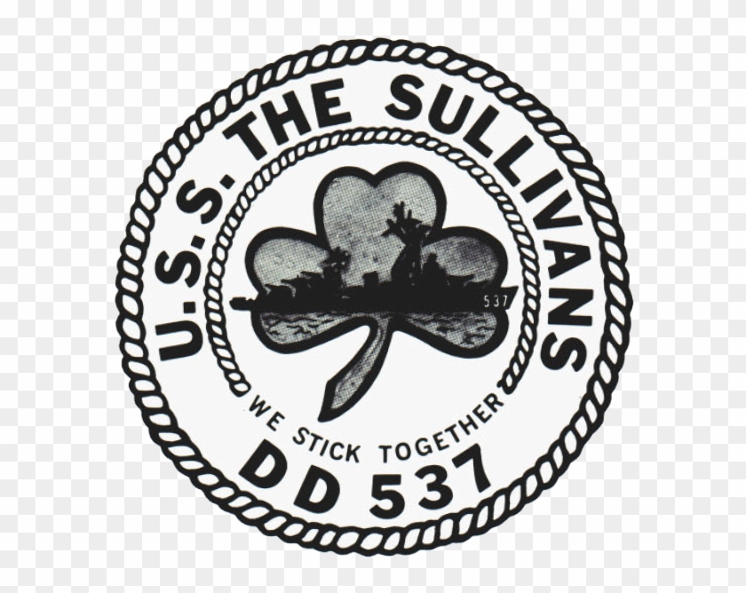 Emblem Of Uss The Sullivans - Insect Clipart #4000563